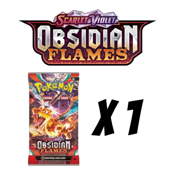 Obsidian Flames Booster Pack x1