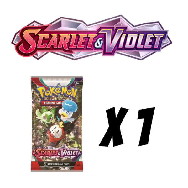 Scarlet Violet Base Set Booster Pack x1