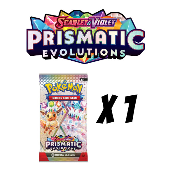 Prismatic Evolutions Booster Pack x1