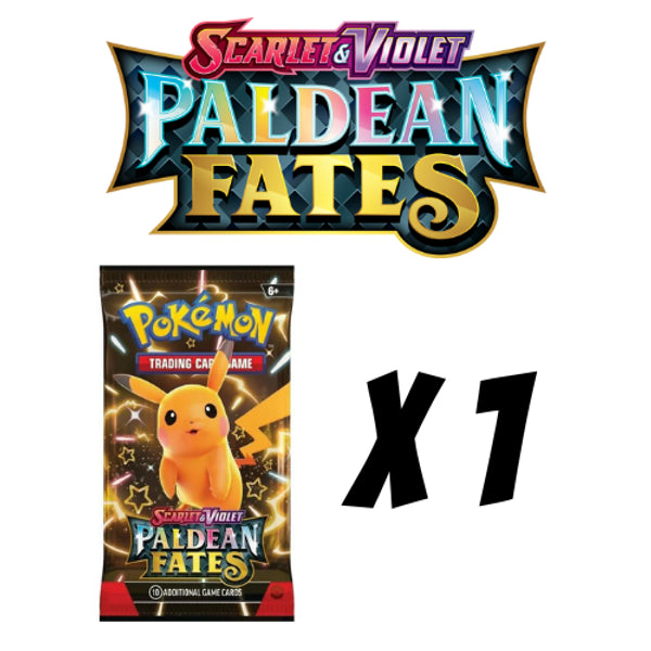 Paldean Fates Booster Pack x1