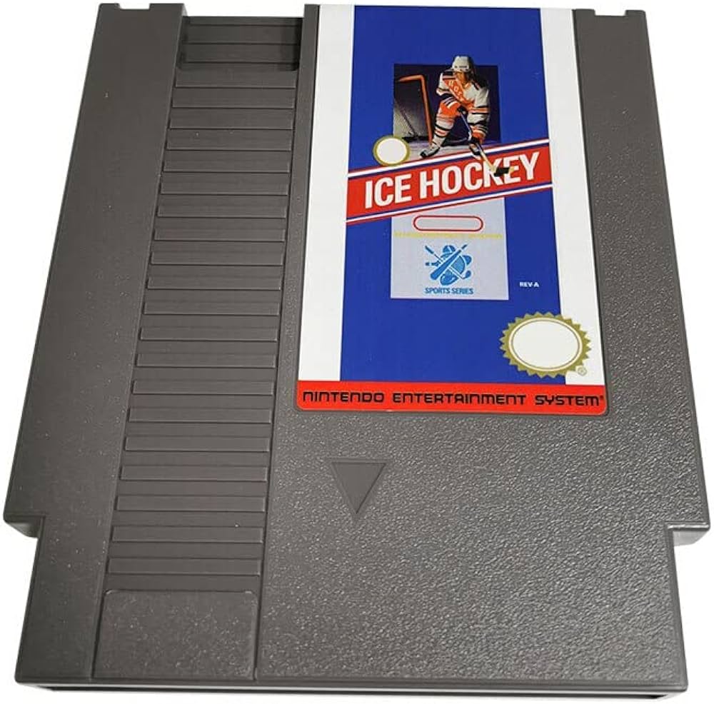 ICE HOCKEY - Classic NES Nintendo Game US