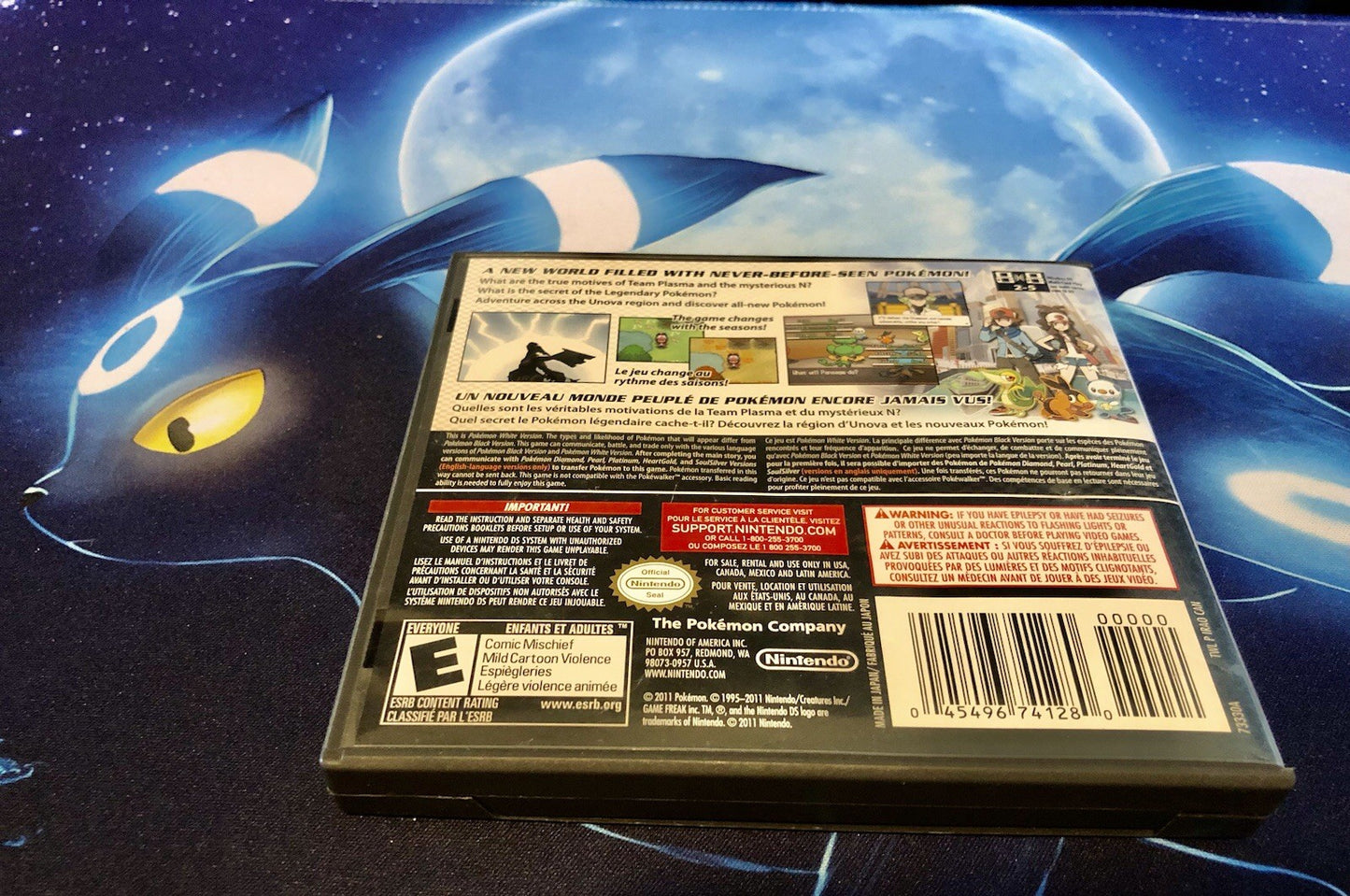 GAME MONSTER CANADA - Pokemon White Version Complete in Box Nintendo DS 2011