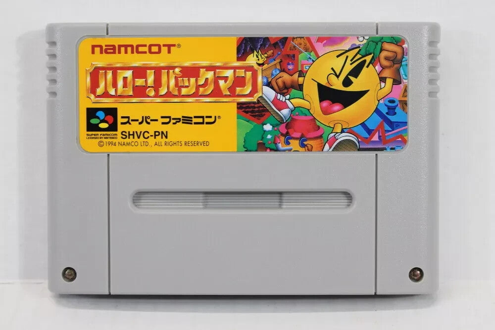 Hello Pac-Man / PACMAN SFC Nintendo Super Famicom SNES Japan Import US Seller