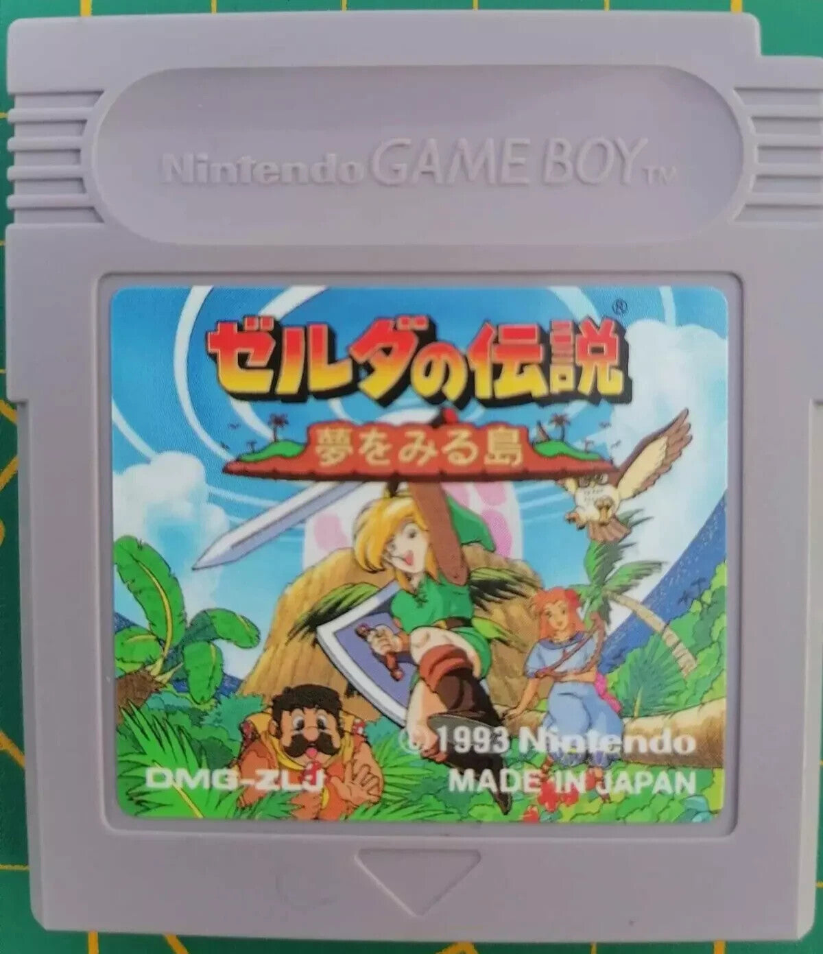 Zelda: Link's Awakening (Nintendo Gameboy Japanese) NEW BATTERY - CANADA