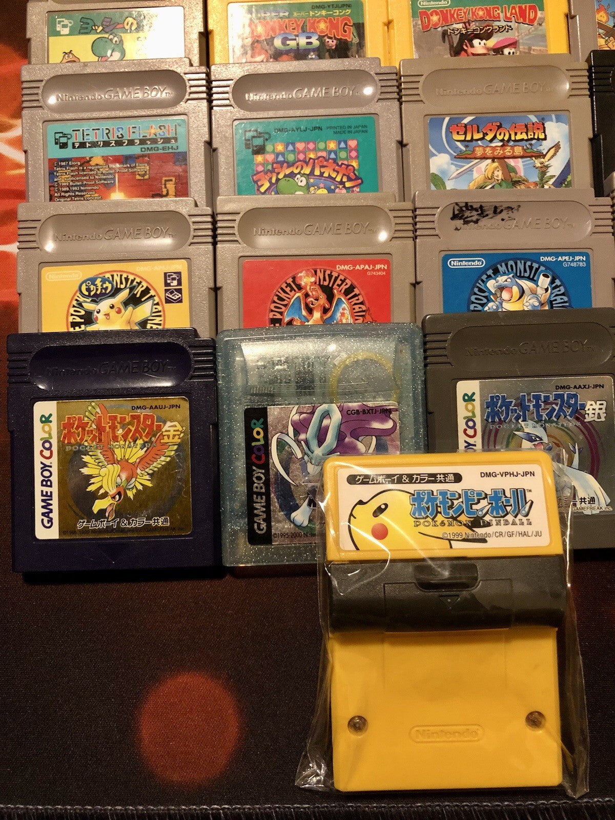 HUGE 25x Gameboy Games Lot JAPAN Pokemon Kirby Zelda GAME MONSTER CANADA -..-
