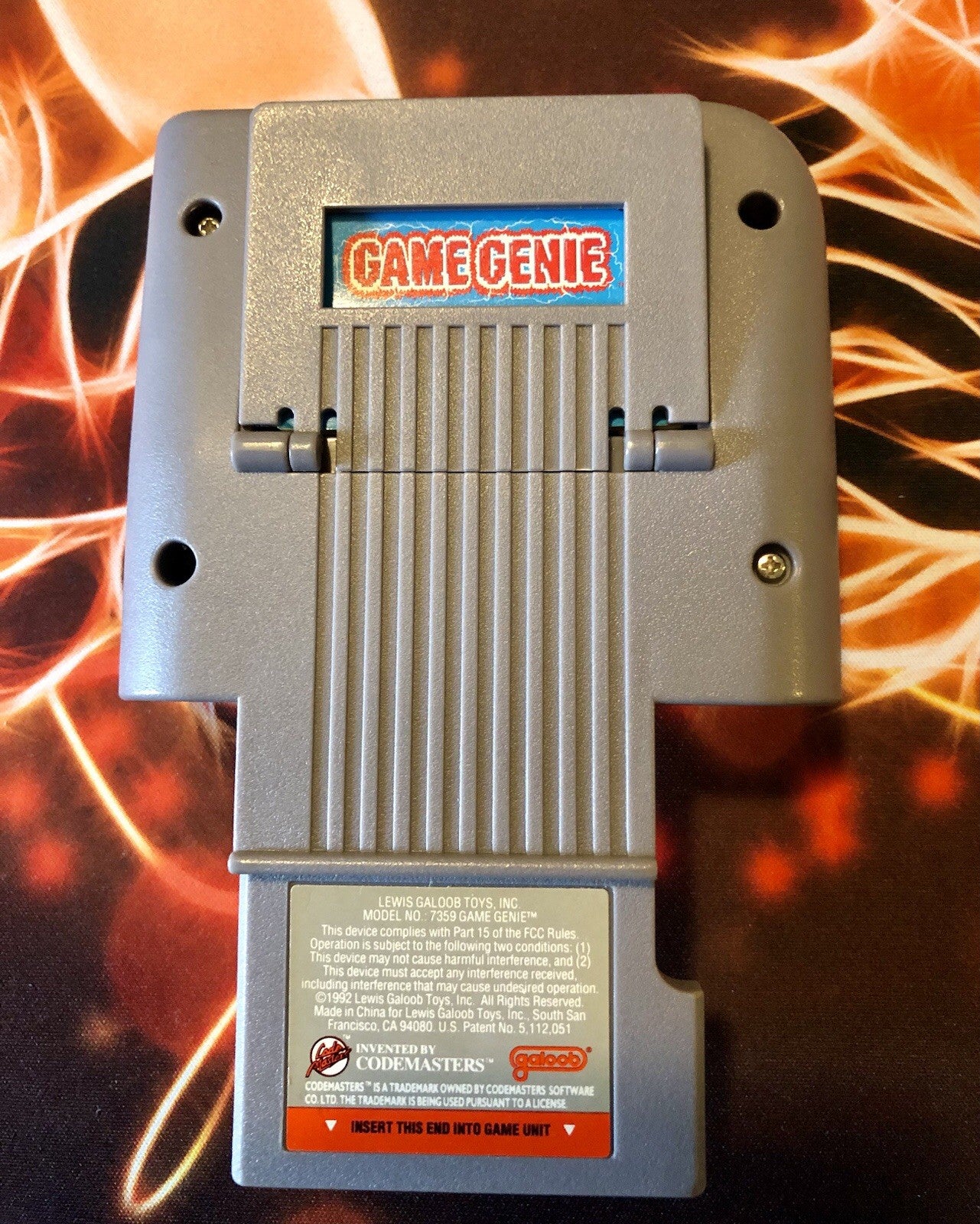 Game Genie (Nintendo GameBoy) Model 7359 + Code Book GAME MONSTER CANADA -..-