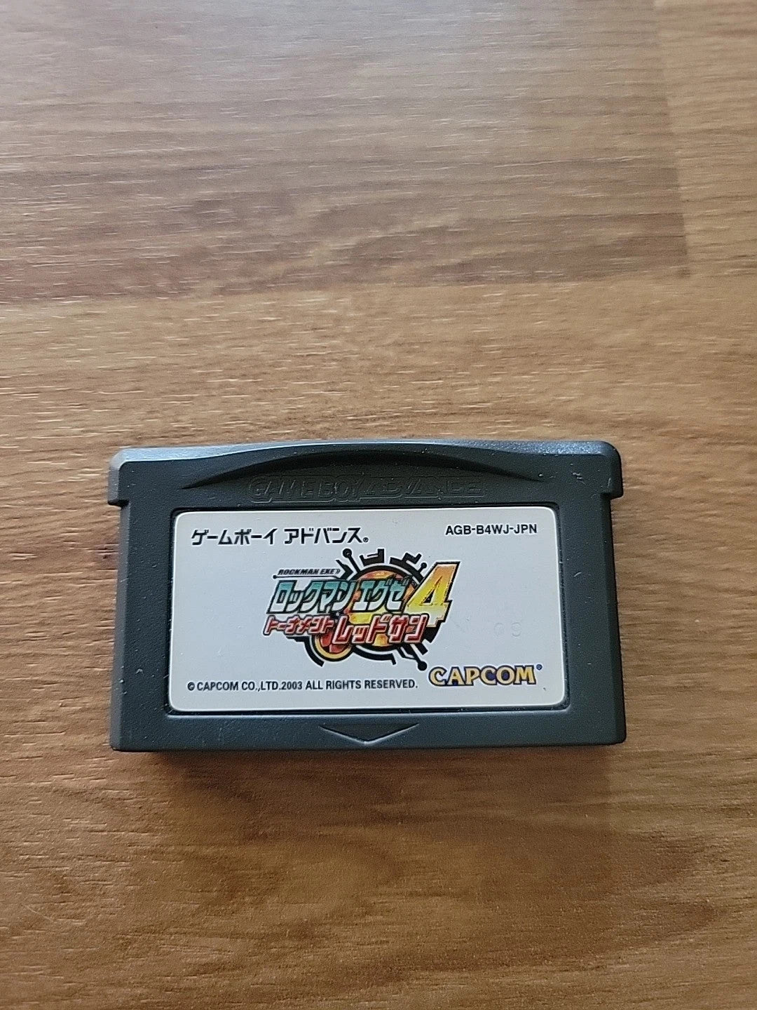 Rockman EXE 4 Tournament Red Sun Game Boy Advance GBA Japan import AGB-B4WJ-JPN