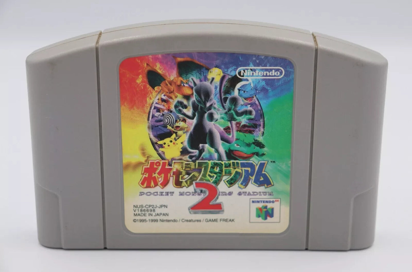 Pokemon Stadium 2 (Nintendo 64 N64) - Japan Japanese Import - Tested & Authentic
