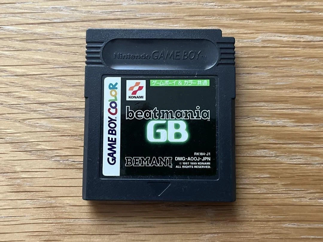 Beatmania Beat Mania GB Gameboy KONAMI Nintendo Japan GAME MONSTER CANADA -.-