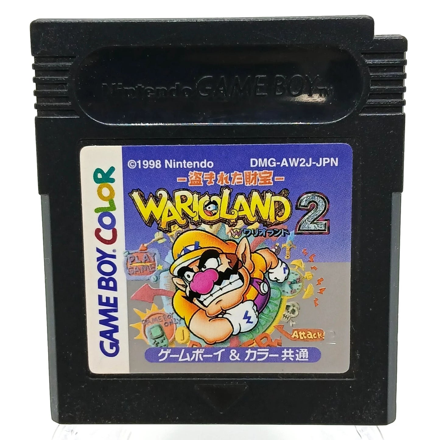 WARIO LAND 2 (Nintendo Gameboy Color, JAPAN GBC) GAME MONSTER CANADA -.-