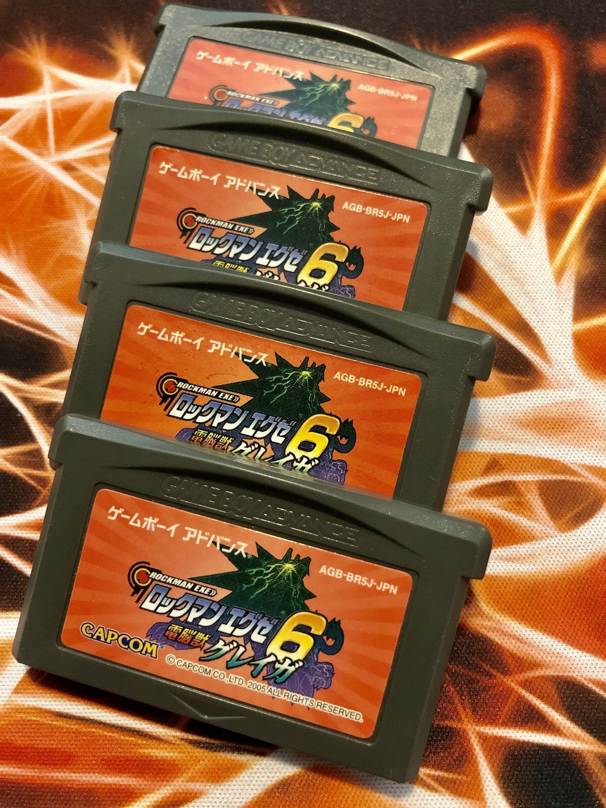 Rockman Exe 6 Cybeast Gregar Nintendo Game Boy Advance Capcom 2005 AGB-BR5J-JPN