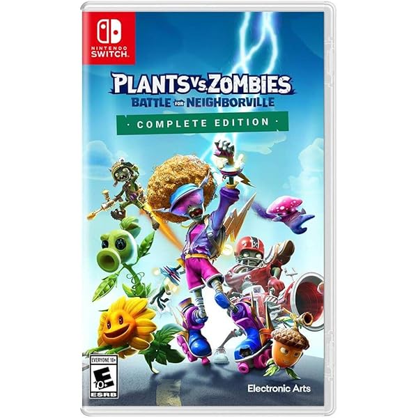 Plants Vs Zombies - Battle for Neighborville Complete Edition - Nintendo Switch (Game & Case, No Manuals)