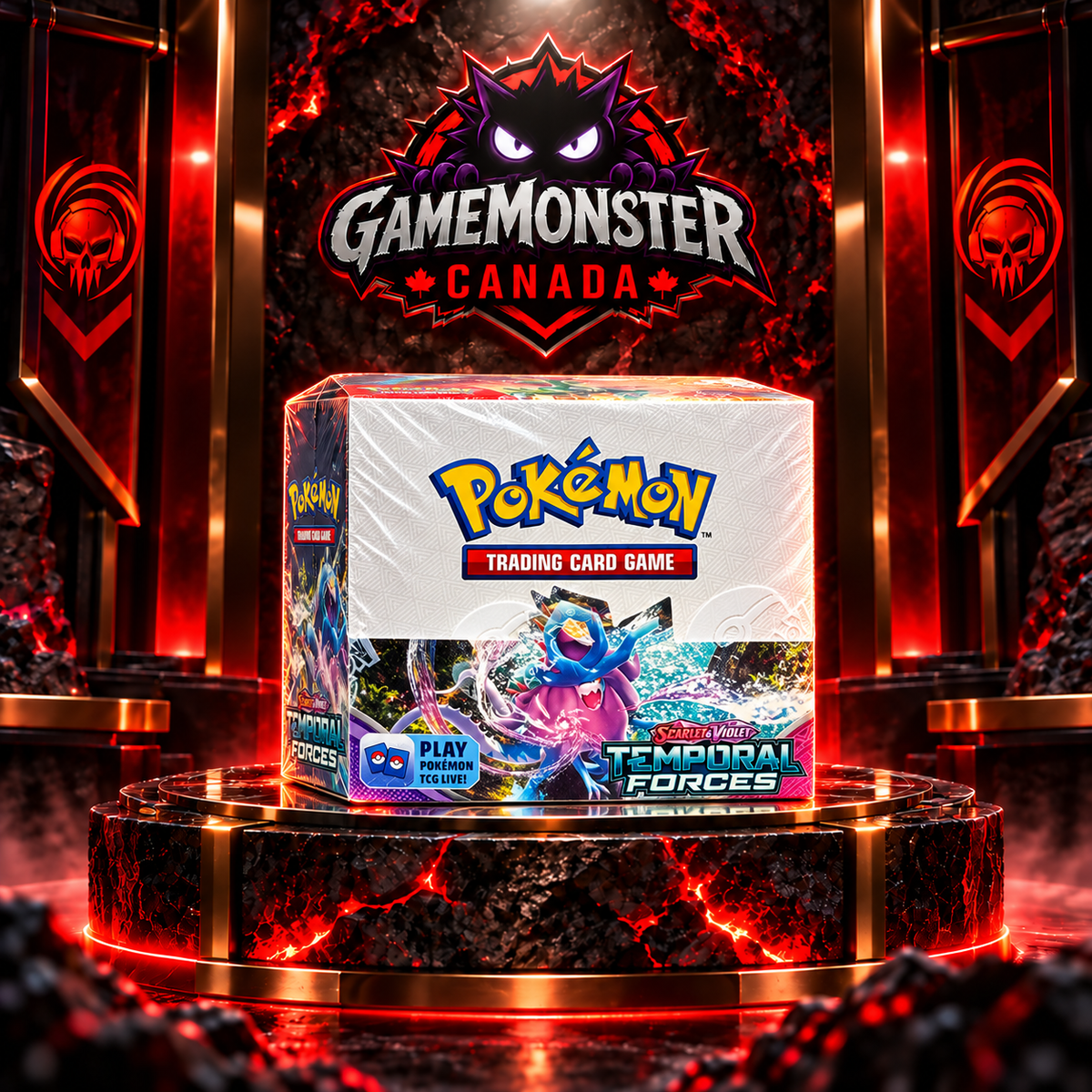 Pokémon TCG: Scarlet & Violet—Temporal Forces Booster Box