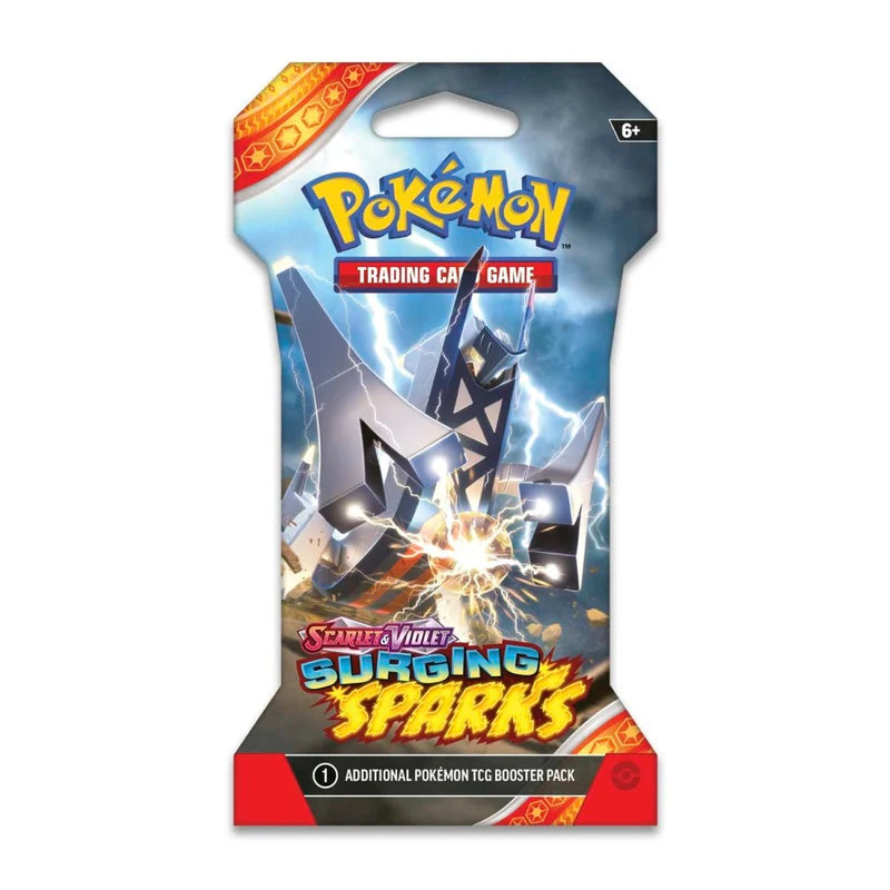 Pokemon TCG: Scarlet & Violet - Surging Sparks Sleeved Booster Pack