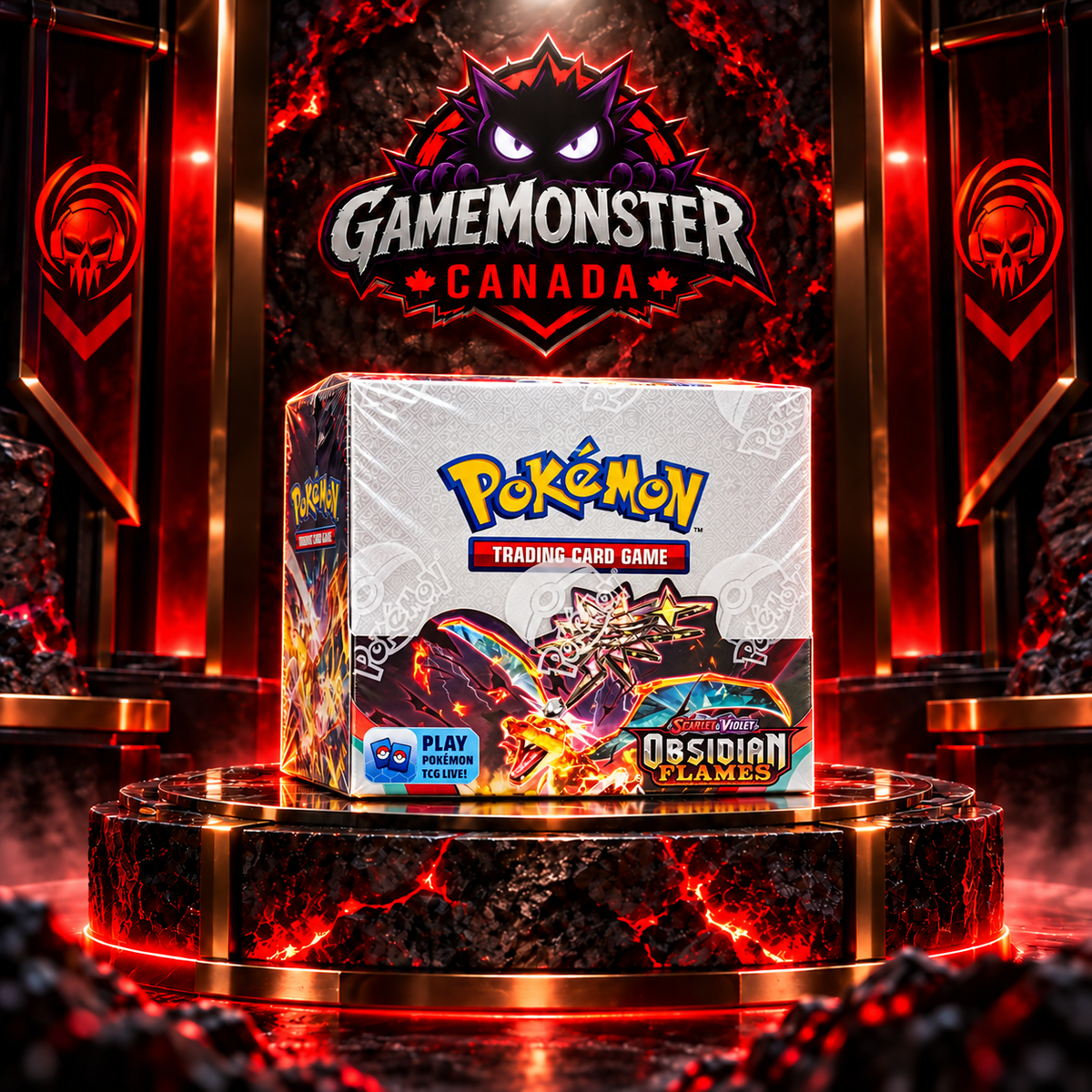 Pokémon TCG: Scarlet & Violet—Obsidian Flames Booster Box