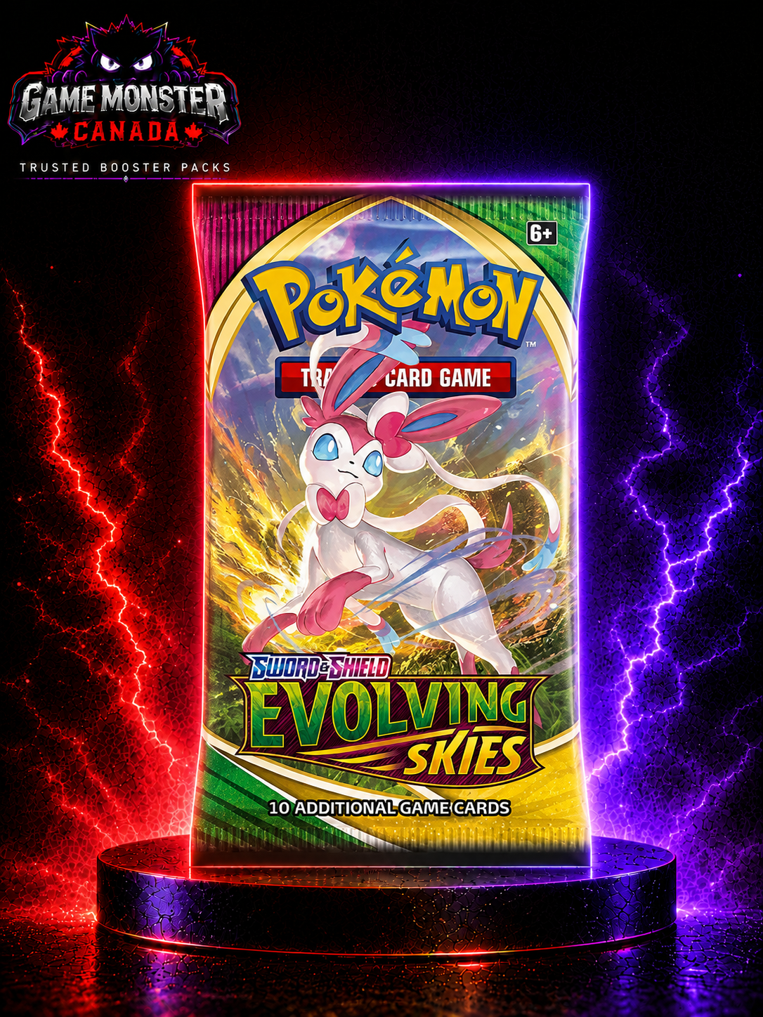 Pokémon TCG: Sword & Shield—Evolving Skies Booster Pack – Factory Sealed