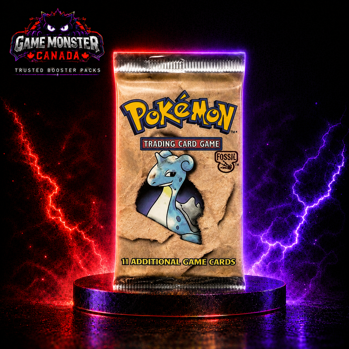 Pokémon TCG: Fossil Booster Pack – Factory Sealed