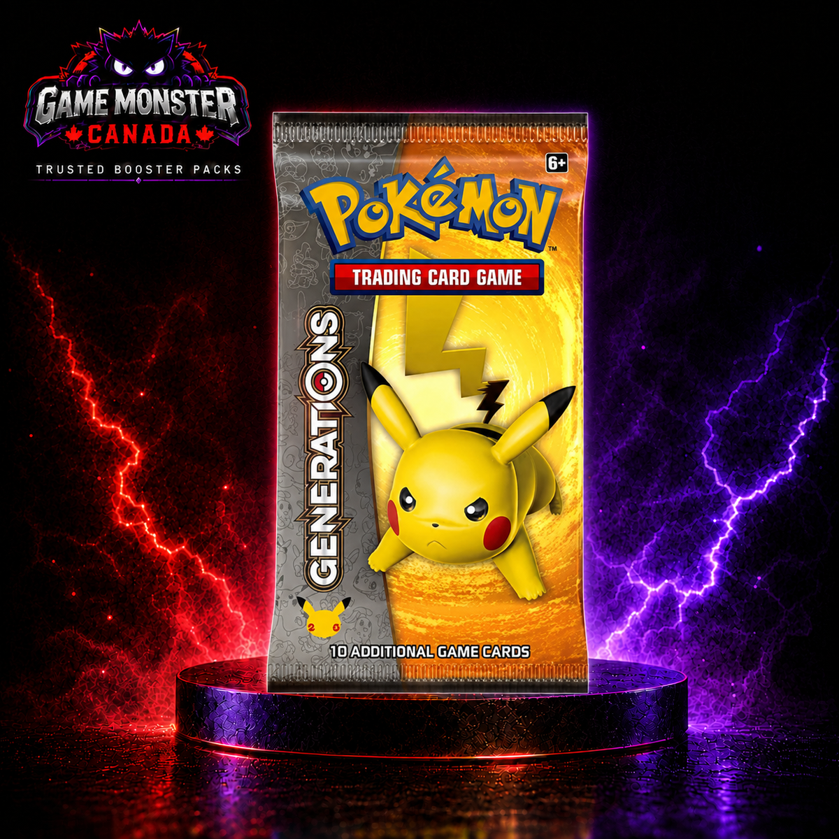 Pokémon TCG: Generations Booster Pack – Factory Sealed
