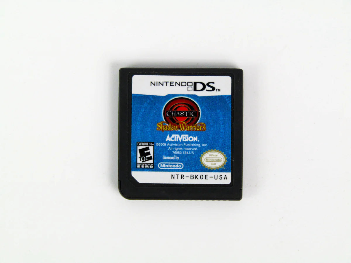 Chaotic: Shadow Warriors - Nintendo DS - 2009 - Tested & Authentic - Activision