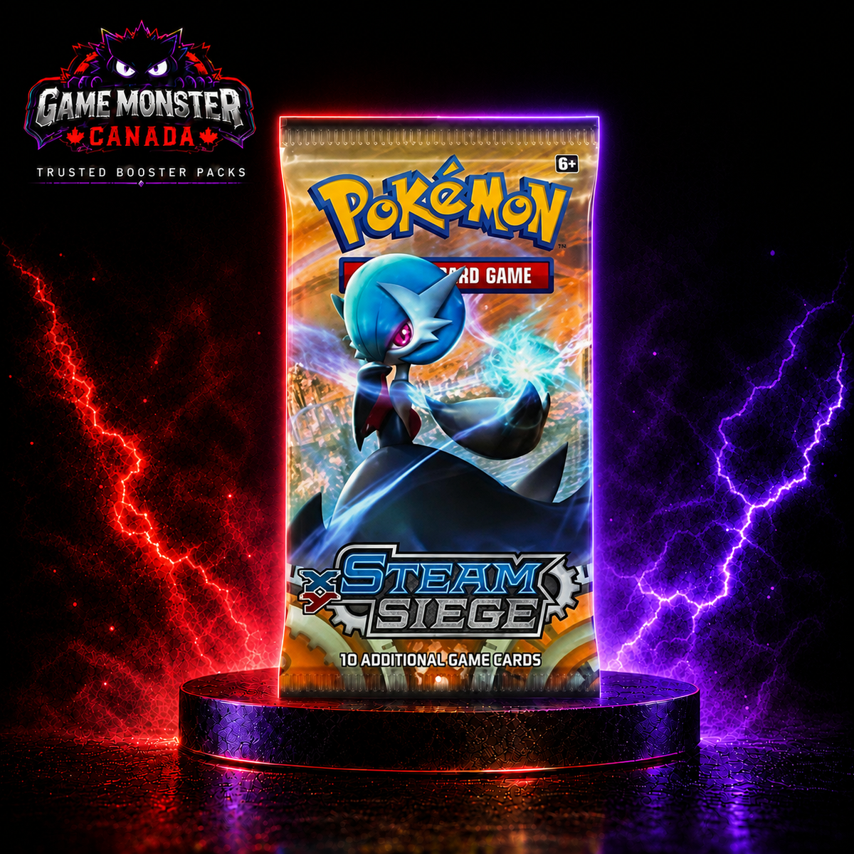Pokémon TCG: XY—Steam Siege Booster Pack – Factory Sealed