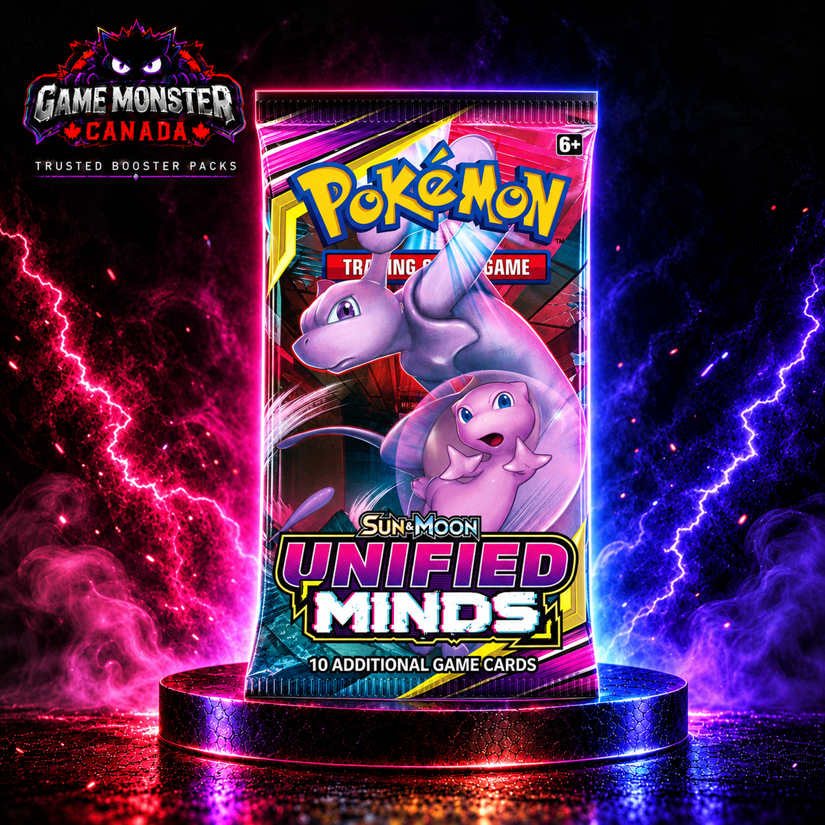 Pokémon TCG: Sun & Moon—Unified Minds Booster Pack (Sealed)