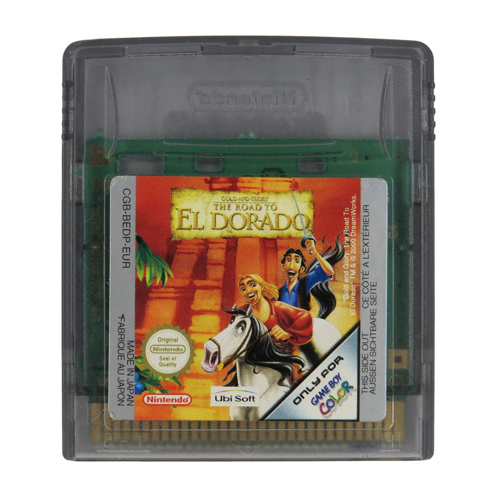 Gold and Glory Road to El Dorado (Nintendo Game Boy Color, 2000) GBC