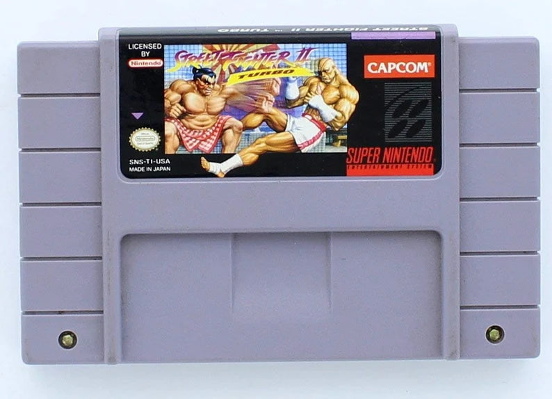 Street Fighter II 2 Turbo (Super Nintendo SNES 1994) Cartridge Only