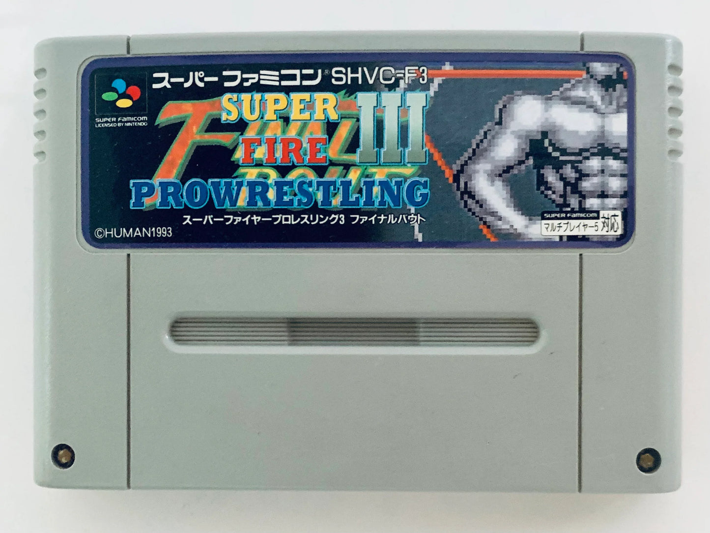 Japanese Super Fire Pro Wrestling III 3 Final Bout Super Famicom Japan