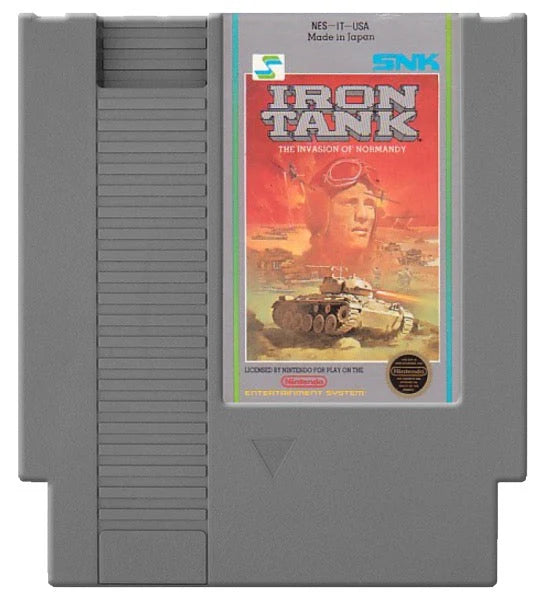 Iron Tank (Nintendo Entertainment System NES, 1988) Cartridge Only Tested