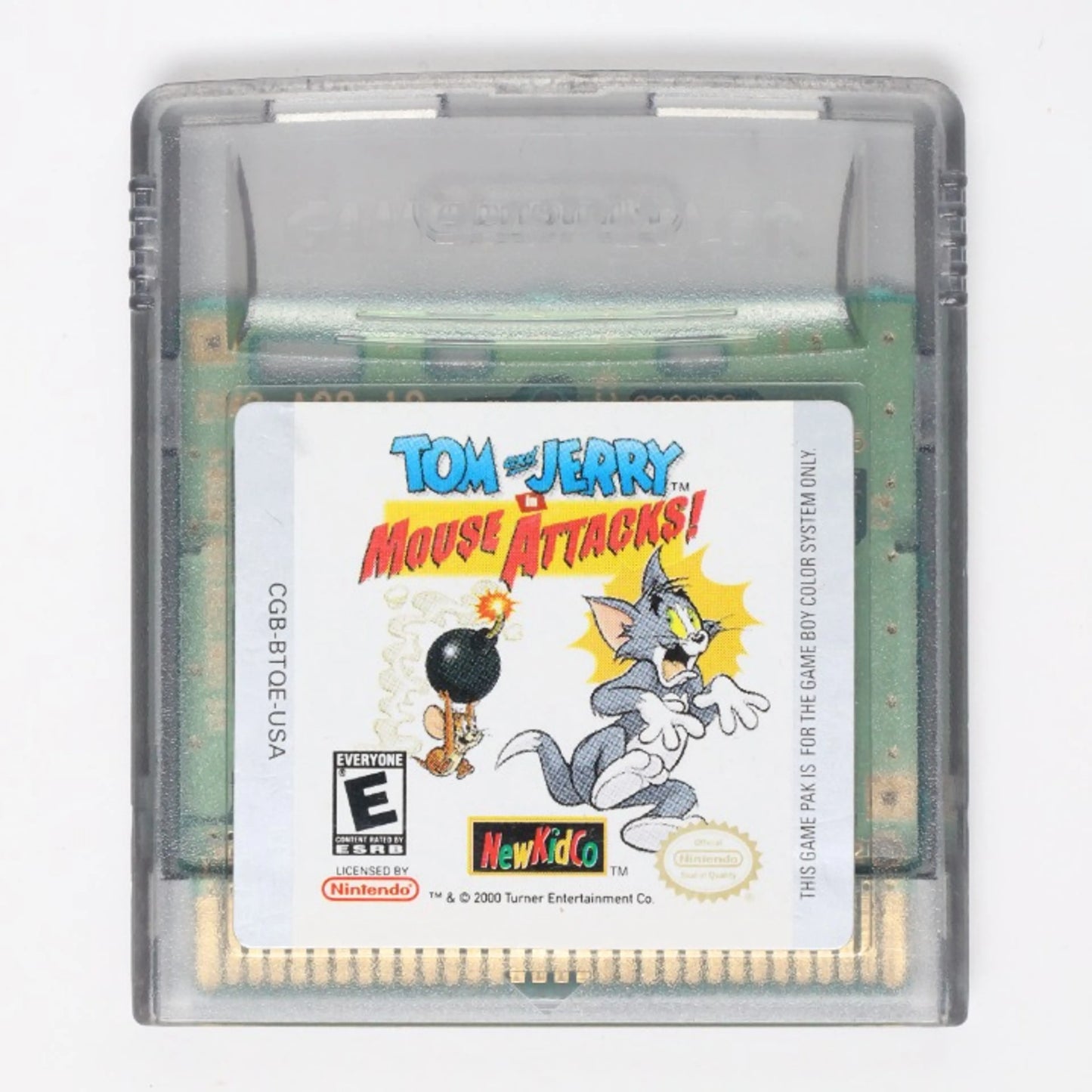 Tom and Jerry in Mouse Attacks (Nintendo Game Boy Color, 2000) GBC US