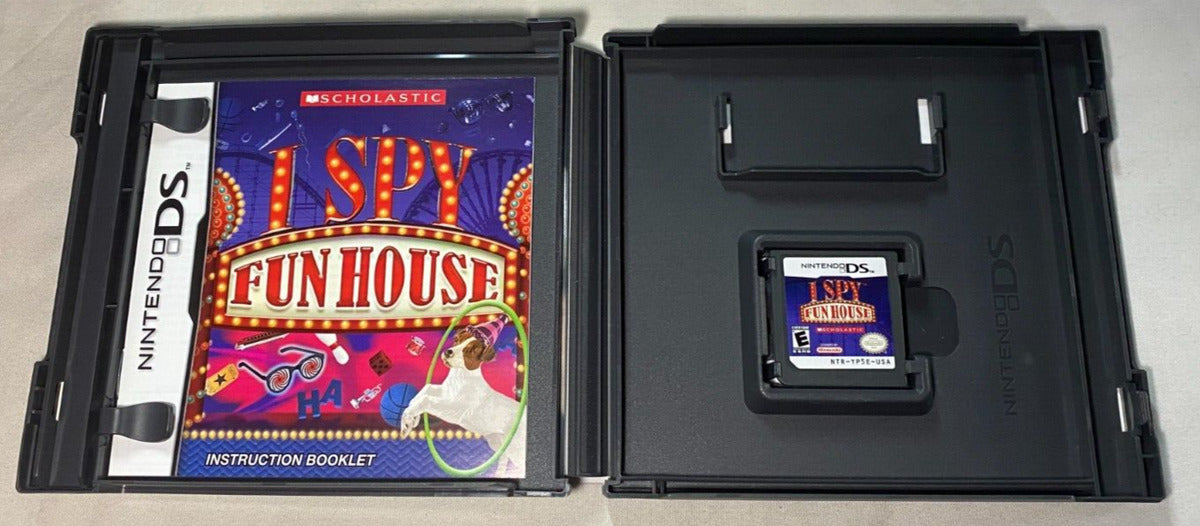 I Spy Funhouse (Nintendo DS, 2007) CIB Authentic