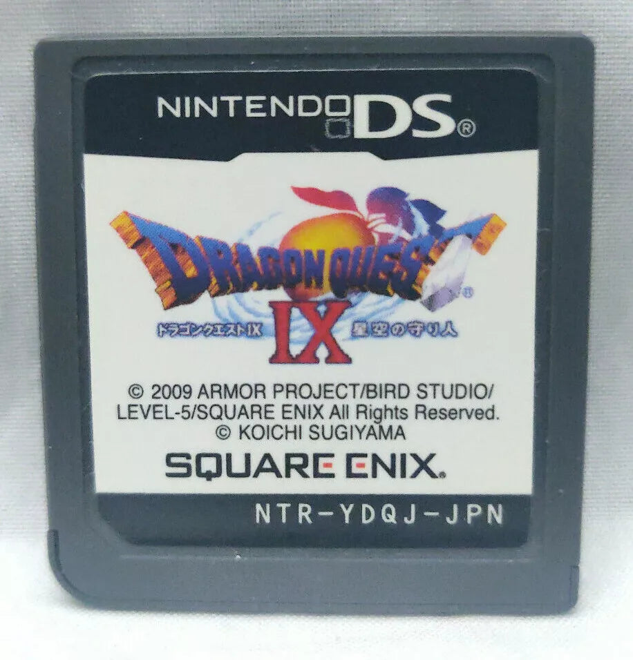 Dragon Quest IX DS Cartridge Only Japanese Version Authentic