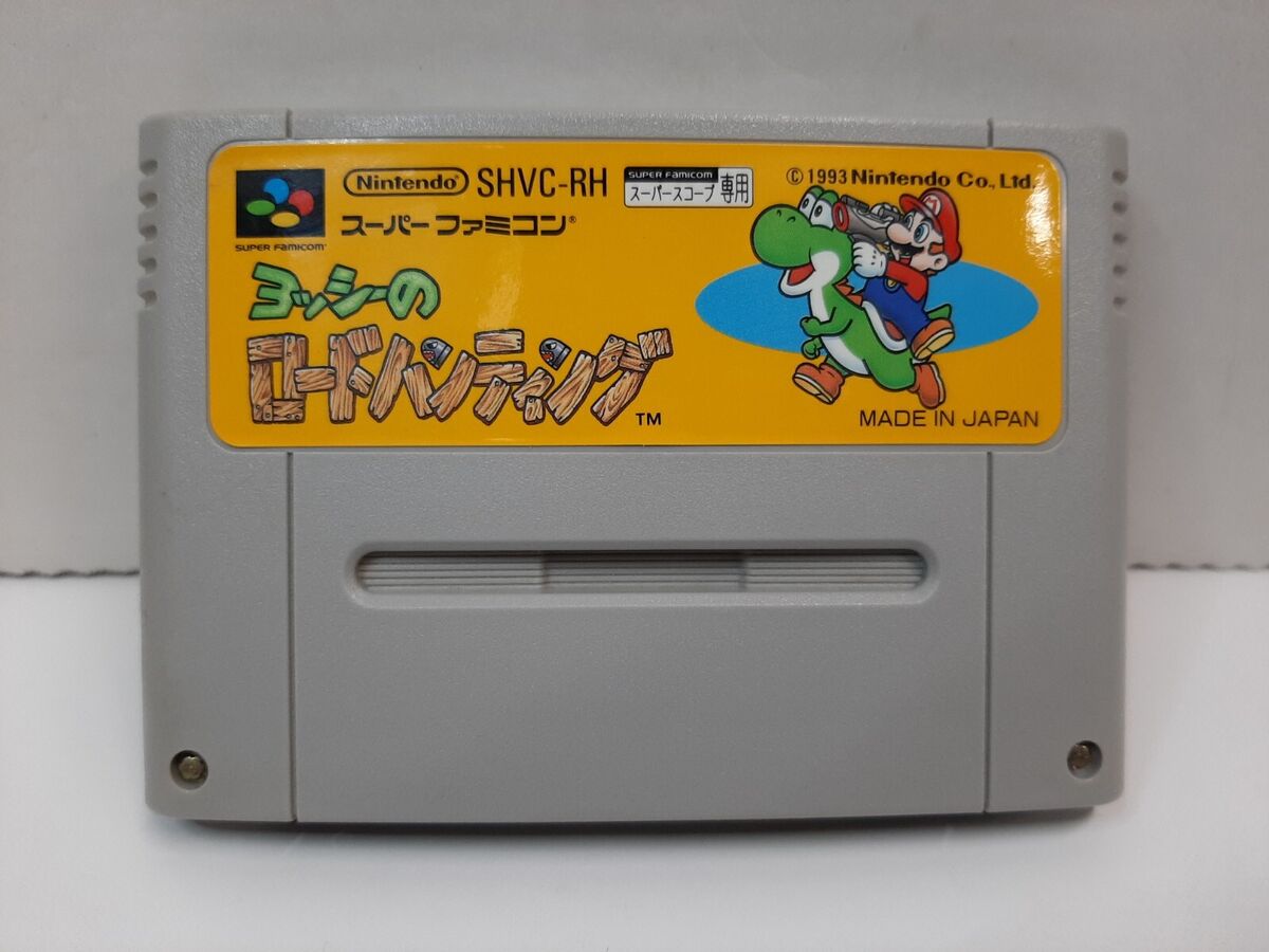 Yoshi's Safari Road Hunting Nintendo Super Famicom SNES JAPAN NTSC-J