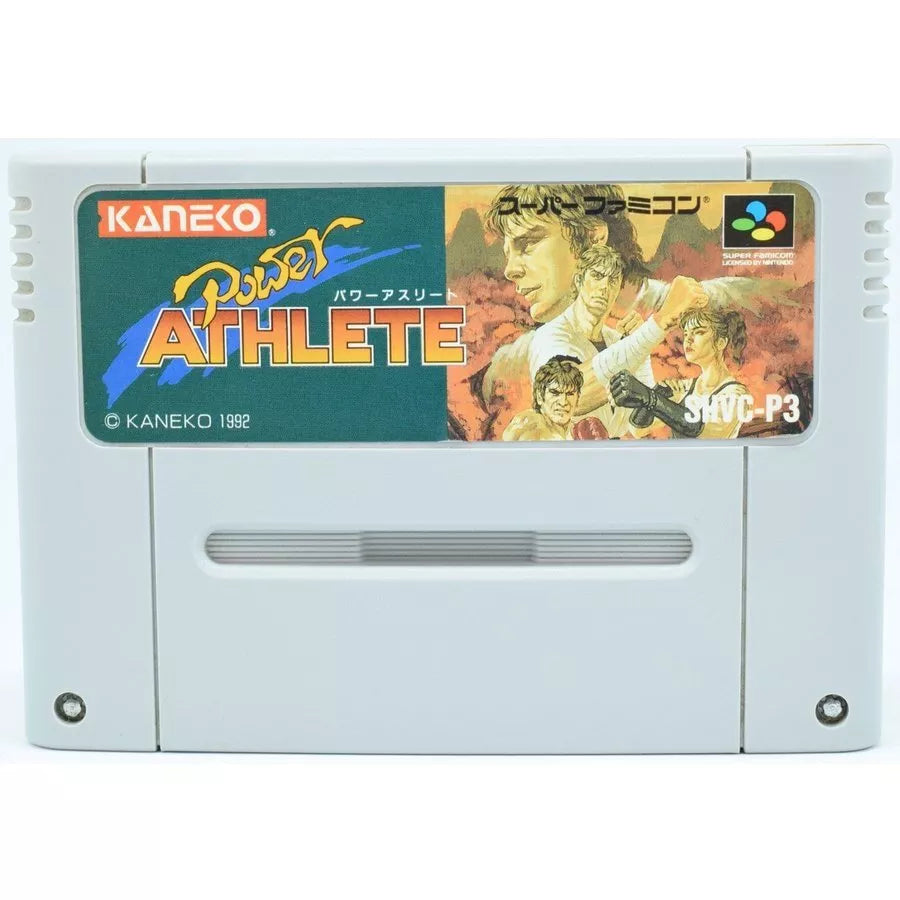 Power Athlete for Nintendo Super Famicom Japanese Cartridge