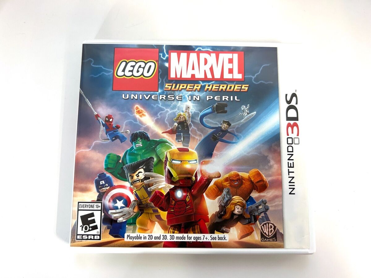 LEGO Marvel Super Heroes Universe in Peril (Nintendo 3DS, 2013) CIB
