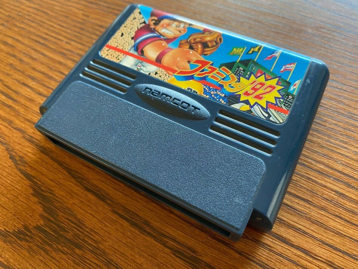 Famista '92 (Nintendo Famicom FC NES, 1991) Japan Import