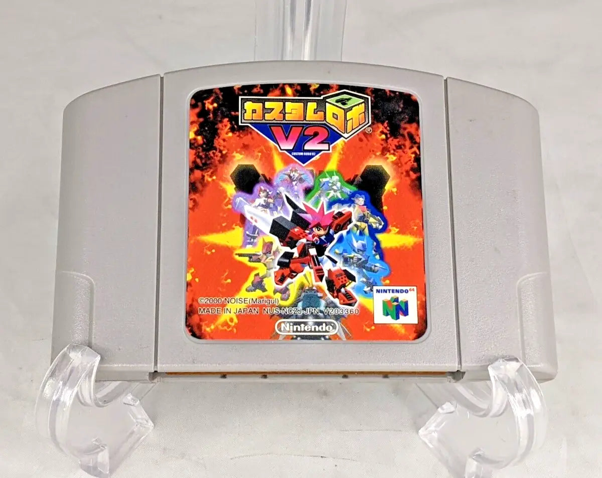 Japan Custom Robo V2 Nintendo 64 N64 Japanese Import