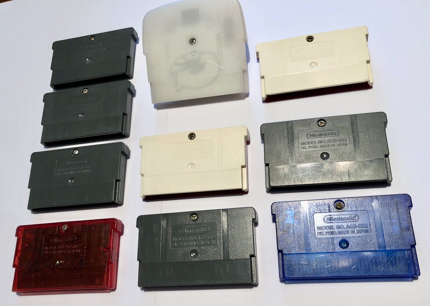 Nintendo Game Boy Advance GBA Lot Includes 10 Japanese Import Games