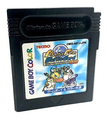 Monster Farm battle card GBC - Nintendo Game boy - NTSC-J JAP