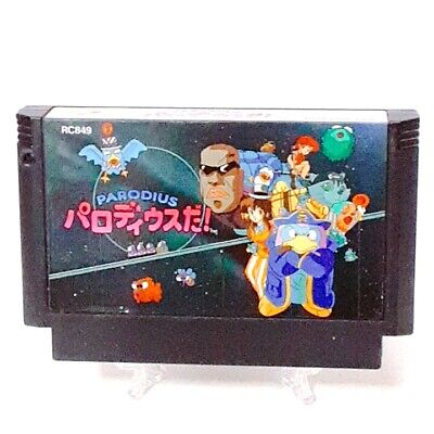 Parodius Da Famicom NES Konami Japan Import