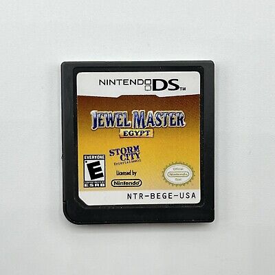 Jewel Master Egypt Nintendo DS Tested Authentic