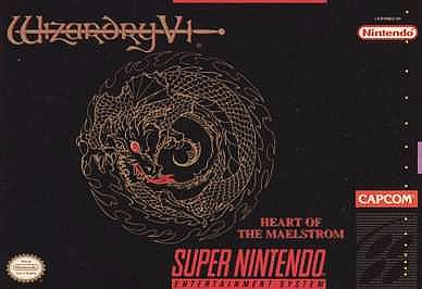 Wizardry V 5 Heart of the Maelstrom Ascii Super Famicom Japan Import NRMT game