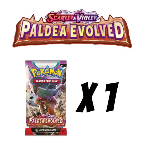 Paldea Evolved Booster Pack x1