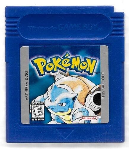 Pokemon Blue Version (Nintendo Game Boy, 1998) NEW SAVE BATTERY US Gameboy