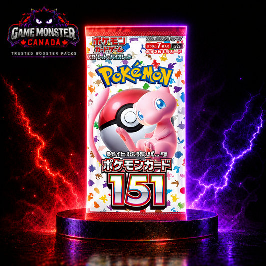 Pokémon TCG: Pokémon Card 151 Booster Pack – Japanese – Factory Sealed