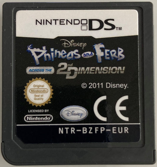 Phineas and Ferb  Across the 2nd Dimension (Nintendo DS, 2011) Cartridge Only