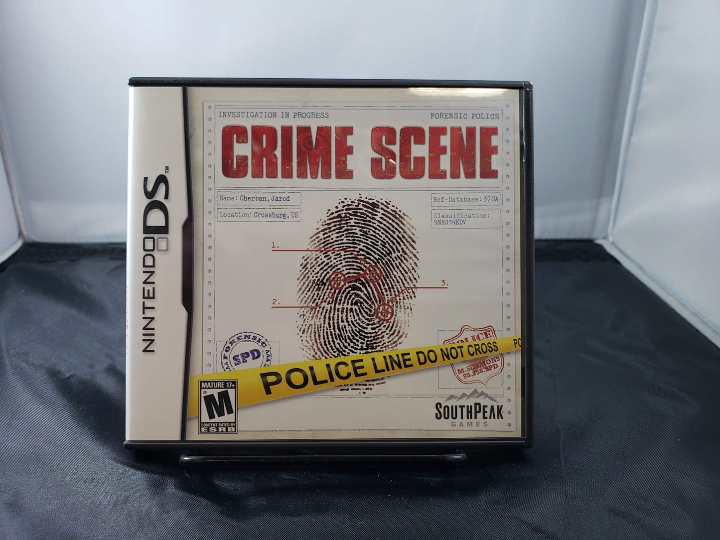 Crime Scene (Nintendo DS, 2009) CIB