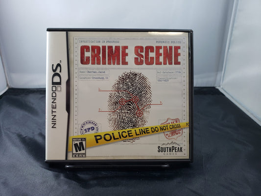 Crime Scene (Nintendo DS, 2009) CIB