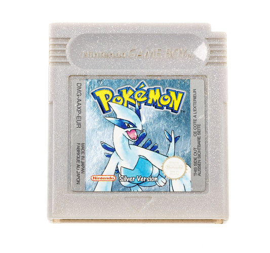 Pokemon Silver Gameboy Authentic Nintendo Game Cart New Battery Tested Saves US