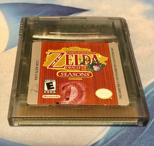 The Legend of Zelda: Oracle of Seasons Nintendo Game Boy Game Color Advance